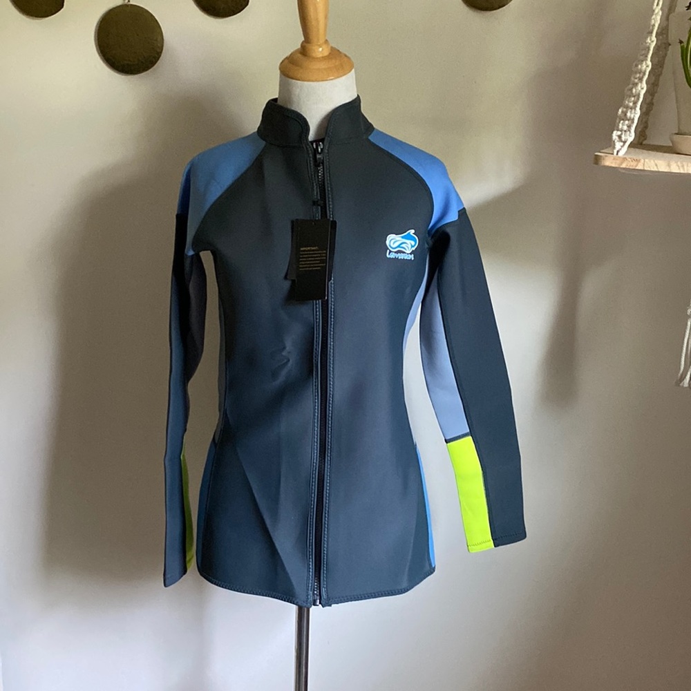 Lemorecn | Long Sleeve Neoprene Wetsuits Top
